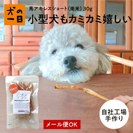犬 おやつ 無添加 国産 馬アキレスショート 30g（太さが太くなりました） シニア犬 老犬 シニア犬 歯みがき 歯磨き デンタルケア ガム 歯みがきガム アレルギー 犬のおやつ 犬用おやつ 無着色 パピー シニア 子犬 成犬 老犬 小型犬 大型犬 ペット 犬の一日 inunoichinichi