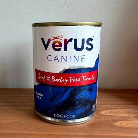 【おやつサンプル付】Verus ヴェラス　ビーフ＆大麦　368g犬 犬用　ウェットフード　牛　ペット用品 犬用品