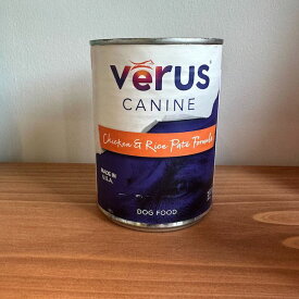 【おやつサンプル付】Verus ヴェラス　チキン&ライス 368g犬 犬用　ウェットフード　鶏　ペット用品 犬用品