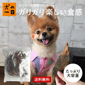 【30日限定★全商品P5倍】送料無料 カリカリ宗田節（大）500g（約10から14本）犬 おやつ 無添加 国産 犬の一日 手作り 犬おやつ 国産無添加 カツオ節 カツオ 節 かつお節 かつお 最高級 魚 猫の一日