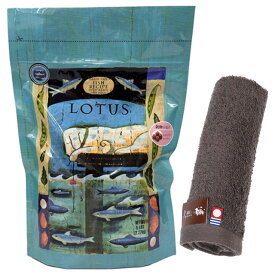 【送料無料】LOTUS ロータス グレインフリー フィッシュレシピ 小粒 2.27kg 【犬想いオリジナル今治ハンドタオルプレゼント】【タオルカラー モカ】