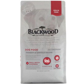 【あす楽】【送料無料ブラックウッド BLACKWOOD ドッグフード グレインフリー ターキー 1kg