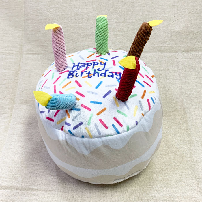  特大 バースデーケーキ おもちゃ 中型犬 大型犬 ペット happy birthday 大きい お誕生日パーティー
