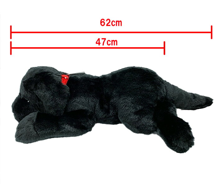 人形の吉徳 黒ラブ ぬいぐるみ Mサイズ 約62cm ラブラドール クタクタ 犬屋 Inuya Plus Inuya Plus