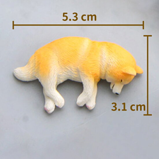 楽天市場 柴犬 ネムネム ミニミニ マグネット 横向き 置物 インテリア 犬 各種 雑貨 グッズ ポリレジン 犬屋 犬屋楽天市場店
