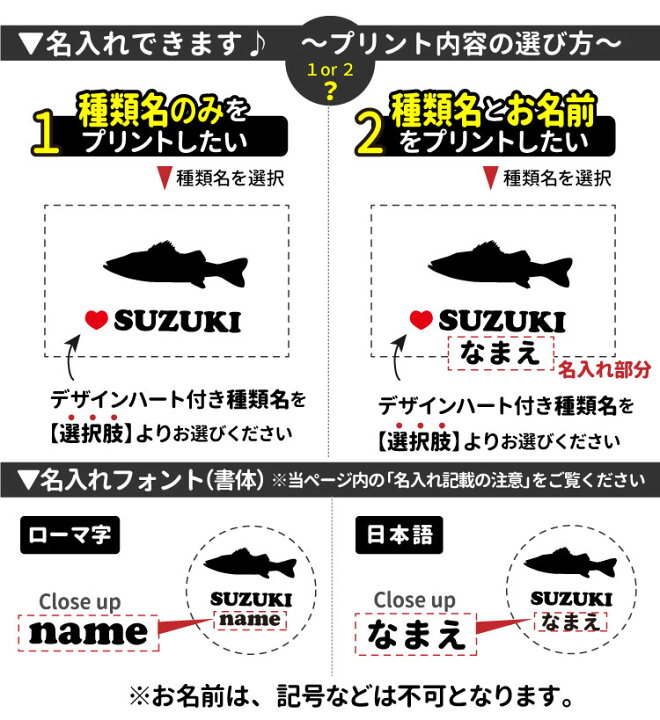 楽天市場 名前入れ Tシャツ 半袖 フィッシュシルエット デザイン 犬屋 ブランド メンズ レディース 魚 魚類 カンパチ マグロ カジキ バズ メバル ブリ タコ タイ サワラ シイラ クラゲ ヒラメ クエ ヤマメ カツオ タチウオ イカ チンアナゴ 釣り 漁業 魚屋