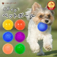 【スーパーセール限定10%OFF/2点購入でおまけ】夢中で噛む！ピコピコ鳴る イガイガボール 犬 イガイガ ボ…