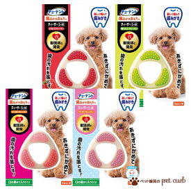 ハーツデンタル ティーザー S～M 1点 (単品販売) 3~12kg 向け チューデント 超小型犬 小型犬 中型犬 ハーツ 犬 おもちゃ 歯みがき デンタルケア 歯垢除去 デンタルトイ 虫歯予防 ベーコン ソフト いちご 青りんご 香り付き トイプードル ダックスフンド 柴犬 パグ