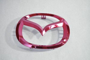 DREJ3P MXー30 レッドメッキエンブレム リア単品  INVENTER/grow/メッキ/ブラッククローム/ゴールド/車エンブレム/車パーツ/