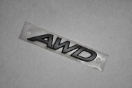 AWDロゴ　　マットブラックorピアノブラックエンブレム　　INVENTER/grow/メッキ/ブラッククローム/ゴー…
