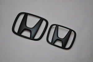 CR7 アコードハイブリッド マットブラックorピアノブラックエンブレム フロント/リア2点  INVENTER/grow/メッキ/ブラッククローム/ゴールド/車エンブレム/車パーツ/