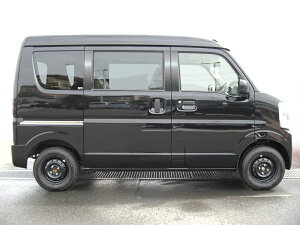 【ハイクオリティー】DA17W/DA17V エブリィ ステンレス ピラー ヘアラインブラック INVENTER/grow/ピラーパネル/メッキピラー/車パーツ/鏡面