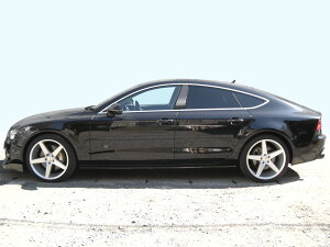 【最鏡面】アウディ A7 4GCGWC/4GCREC/4GCYPC ステンレス ピラー 鏡面HYPERブラック INVENTER/grow/ピラーパネル/メッキピラー/車パーツ/鏡面