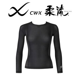 【26％OFF】ワコール CW-X 柔流 Jyuryu ラウンドネック 長袖 レディース 全2色 S/M/L JAY599