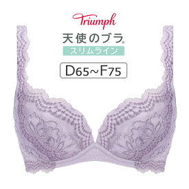 【18％OFF】トリンプ 天使のブラ スリムライン TR552シリーズ ノンワイヤーブラ 全3色 D-F/65-80 TR552P