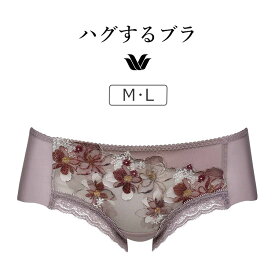 【20％OFF】ワコール ハグするブラ BRB498シリーズ ボーイレングスショーツ M/L PRA698