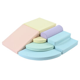 【先着77名様10%OFFクーポン】おもちゃ ソフトブロック アスレチック ブロック クッション 布製 玩具 大型 室内 遊具 滑り台 すべりだい キッズスペース 子供 こども キッズ 幼児 保育園 保育用品