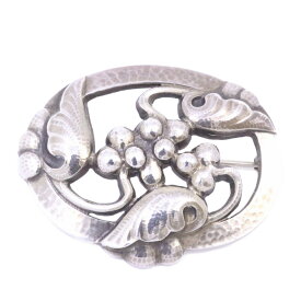 【中古】GEORG JENSEN ジョージジェンセン 101 ムーンライトグレープ ブローチ シルバー925【いおき質店】