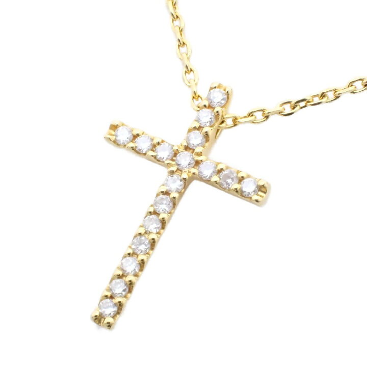 楽天市場】【中古】STAR JEWELRY スタージュエリー クロス ネックレス 