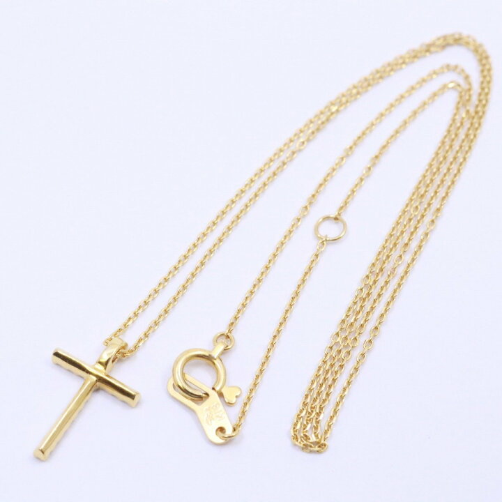 楽天市場】【中古】STAR JEWELRY スタージュエリー クロス ネックレス 