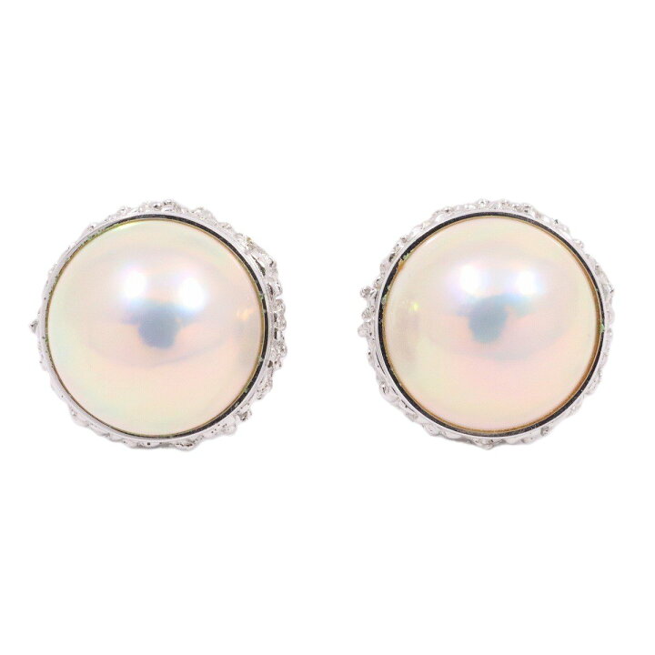 楽天市場】【中古】TASAKI タサキ 田崎真珠 マベパール イヤリング  