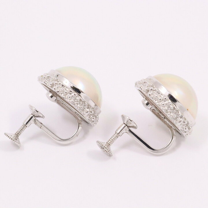 楽天市場】【中古】TASAKI タサキ 田崎真珠 マベパール イヤリング  