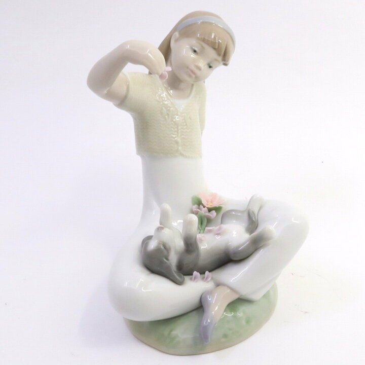 楽天市場】【中古】LLADRO リヤドロ PLAYTIME WITH PETALS 花びら遊び 