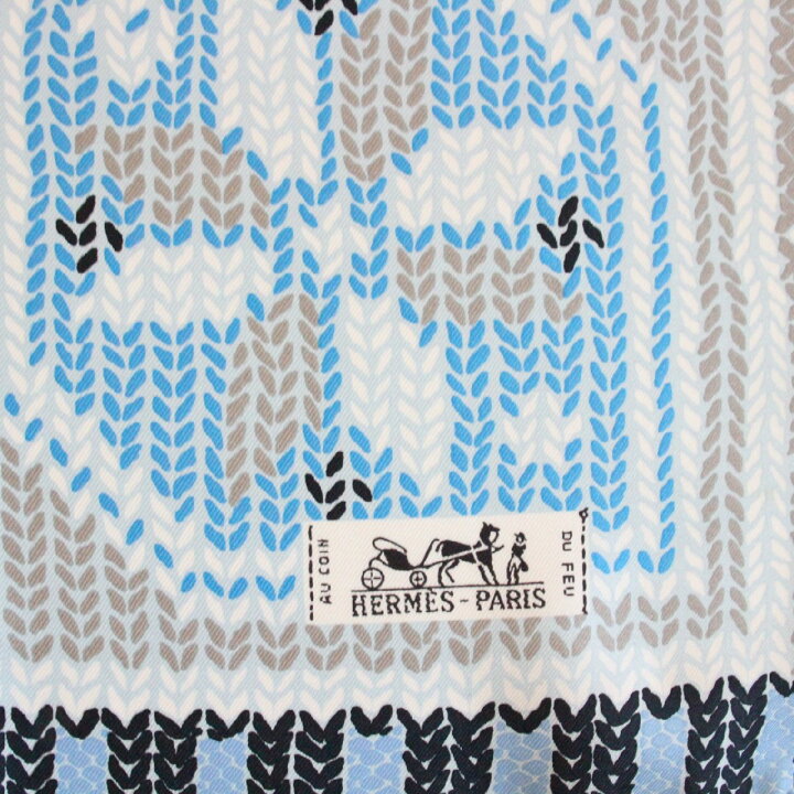 楽天市場】【中古】【美品】HERMES エルメス カレ 90 スカーフ AU COIN 