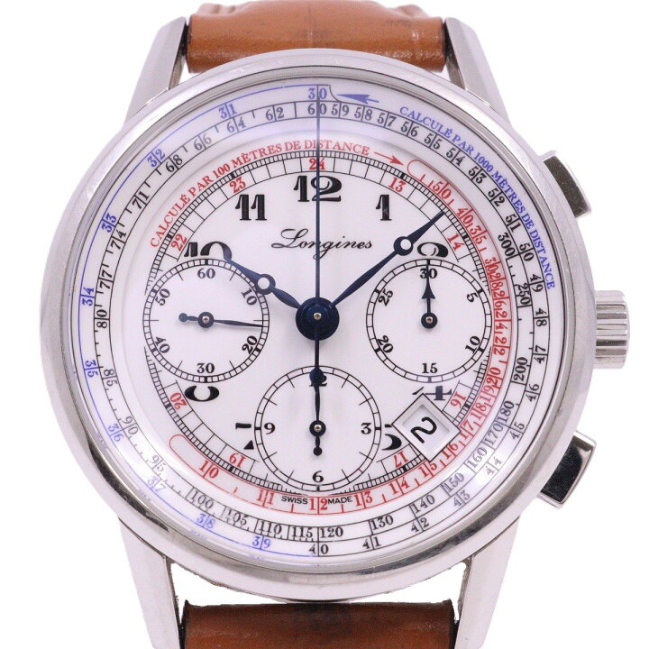 楽天市場】【中古】ロンジン ヘリテージ タキメーター クロノグラフ  