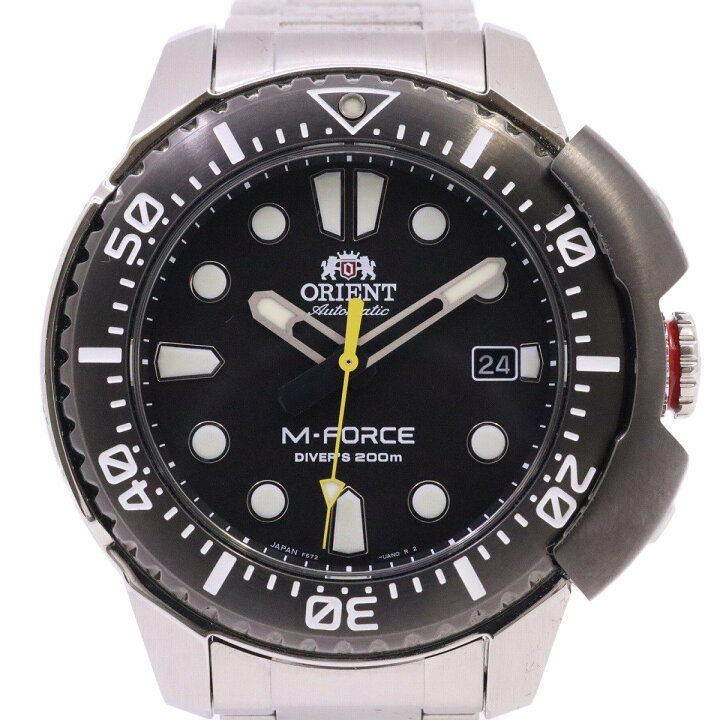 楽天市場】【中古】オリエント M-FORCE エムフォース 200Mダイバー 