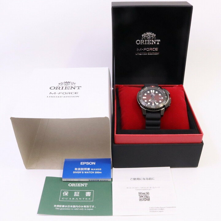 楽天市場】【中古】【美品】オリエント M-FORCE エムフォース 限定 