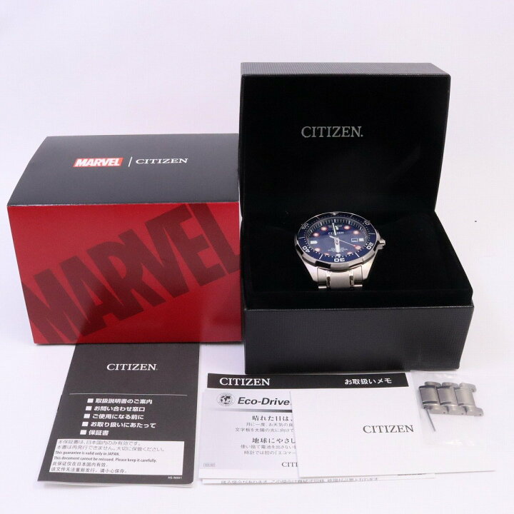 楽天市場】【中古】【美品】シチズン コレクション マーベル 