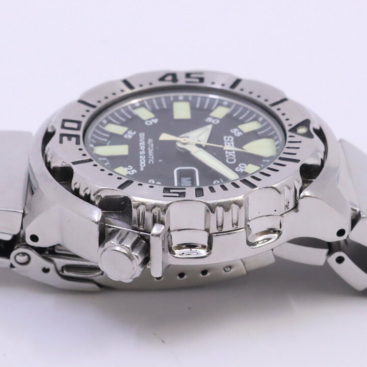 楽天市場】【中古】SEIKO セイコー ブラックモンスター 200M防水 自動 