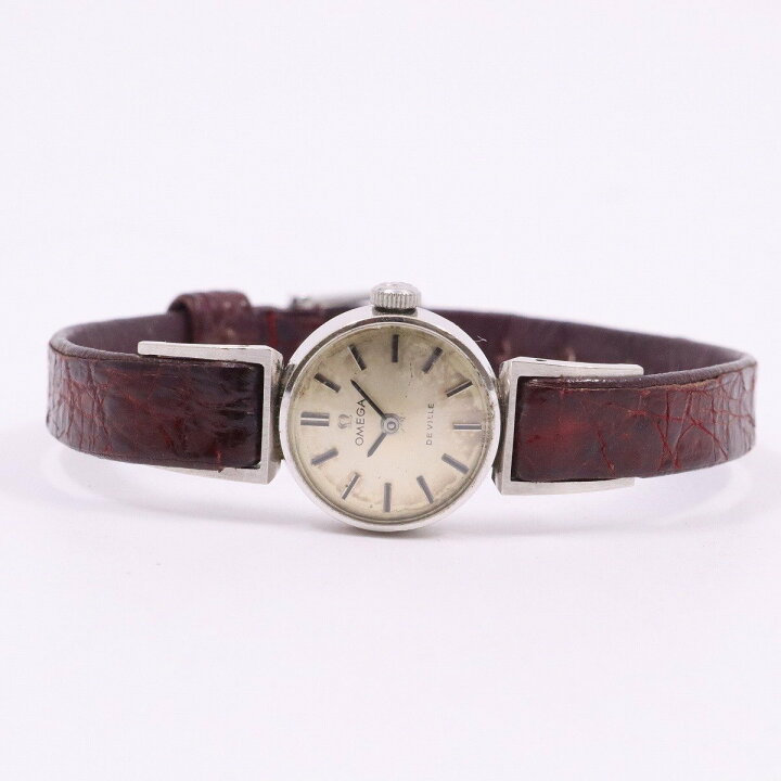 楽天市場】【中古】【ジャンク品】オメガ デビル K14ホワイトゴールド  