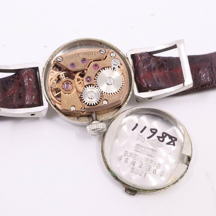 楽天市場】【中古】【ジャンク品】オメガ デビル K14ホワイトゴールド  