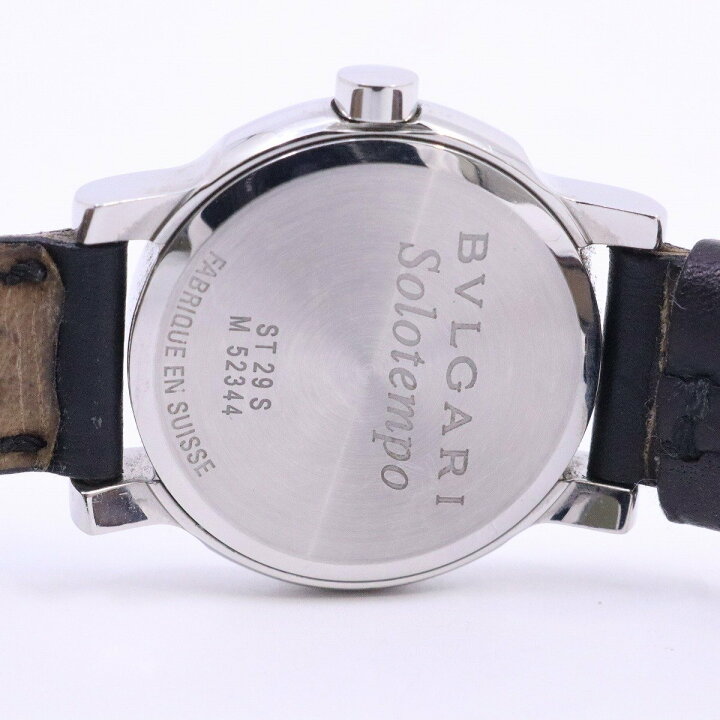 楽天市場】【中古】ブルガリ ソロテンポ クォーツ レディース 腕時計 