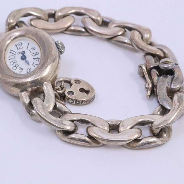 楽天市場】【中古】Obrey オブレイ ソリッドシルバー チェーンブレス 