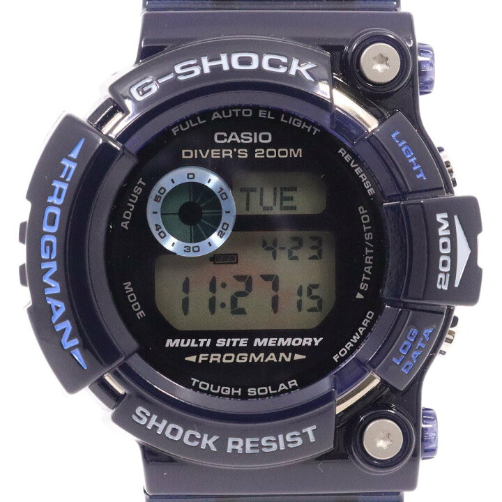 楽天市場】【中古】カシオ G-SHOCK フロッグマン 第8弾イルクジ 御蔵島 
