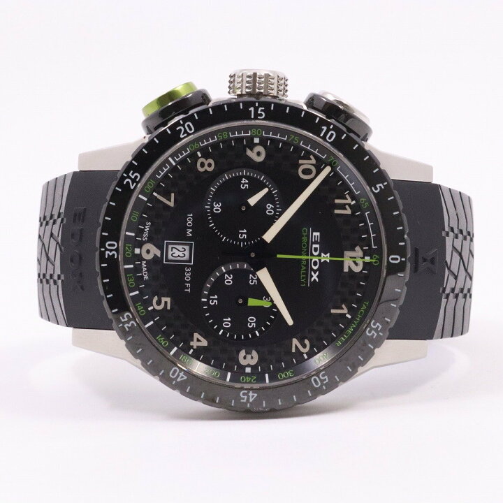 楽天市場】【中古】EDOX エドックス クロノラリー1 クロノグラフ 