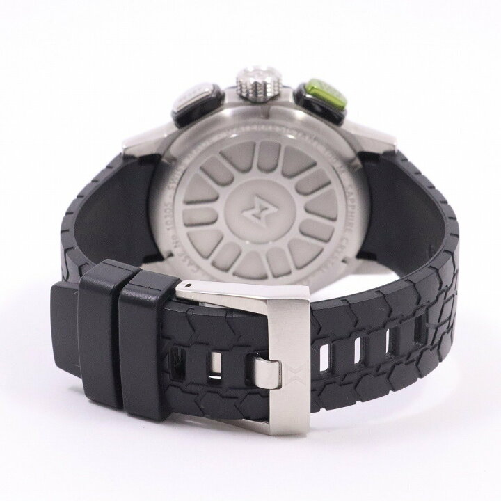 美品EDOX エドックスクロノラリー1クロノグラフラバーベルト