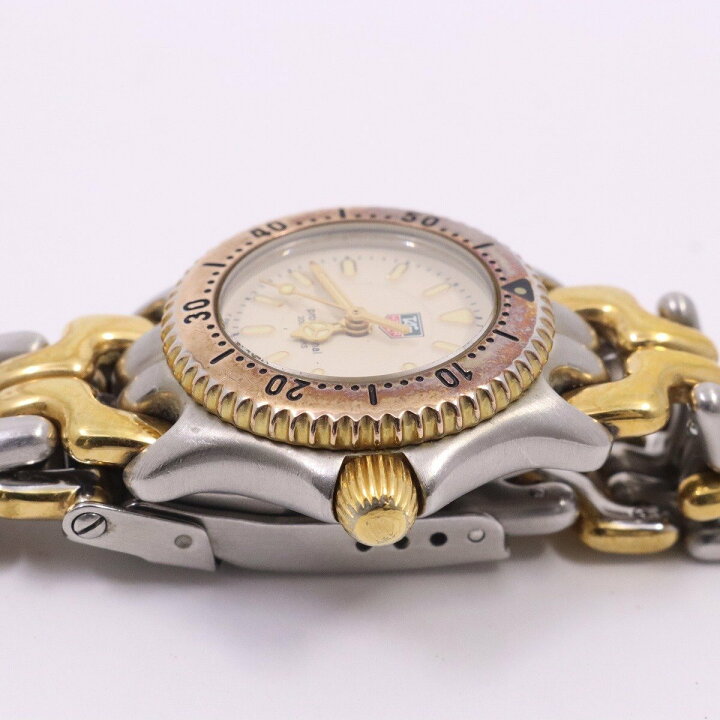楽天市場】【中古】タグホイヤー S/el クォーツ レディース 腕時計 