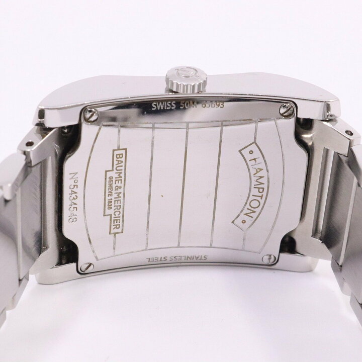 楽天市場】【中古】ボーム＆メルシエ ハンプトン クォーツ レディース 