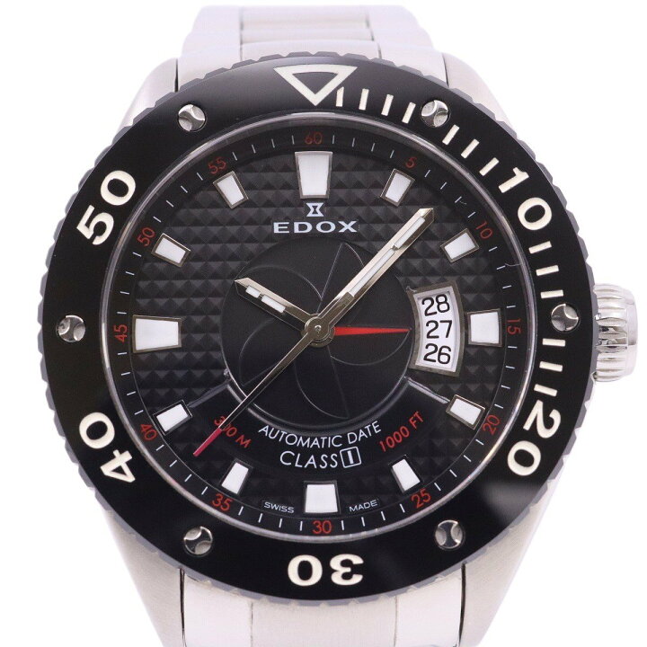 楽天市場】【中古】EDOX エドックス クラスワン 自動巻き メンズ 