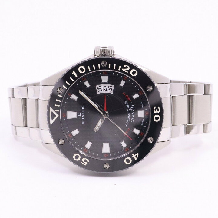 楽天市場】【中古】EDOX エドックス クラスワン 自動巻き メンズ 