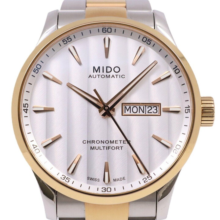 楽天市場】【中古】MIDO ミドー マルチフォート クロノメーター自動 