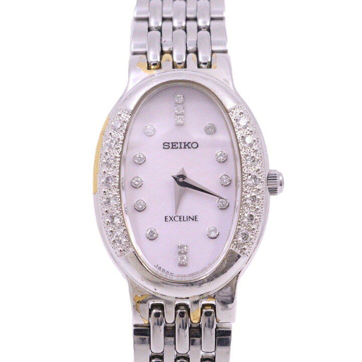 楽天市場】【中古】SEIKO セイコー エクセリーヌ クォーツ レディース  