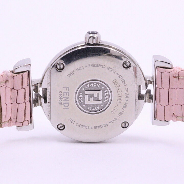 楽天市場】【中古】フェンディ 2700L クォーツ レディース 腕時計 8P石  