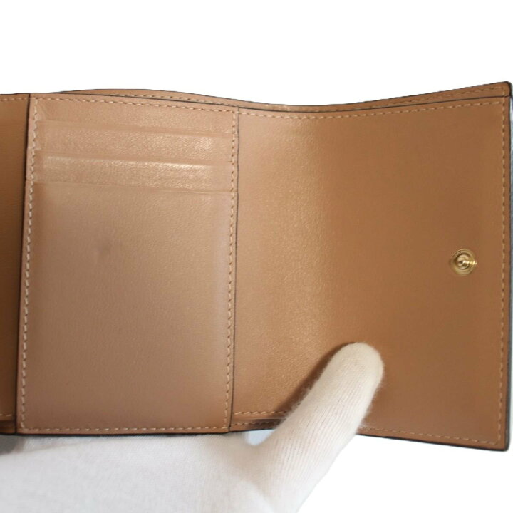 楽天市場】【中古】JIMMY CHOO ジミーチュウ 三つ折り財布 Marinda AYO  