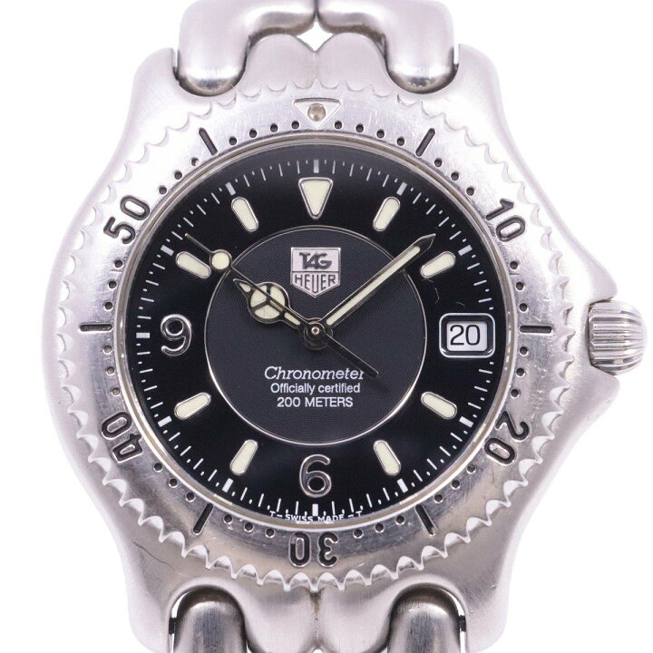 楽天市場】【中古】タグホイヤー S/el クロノメーター自動巻き メンズ  