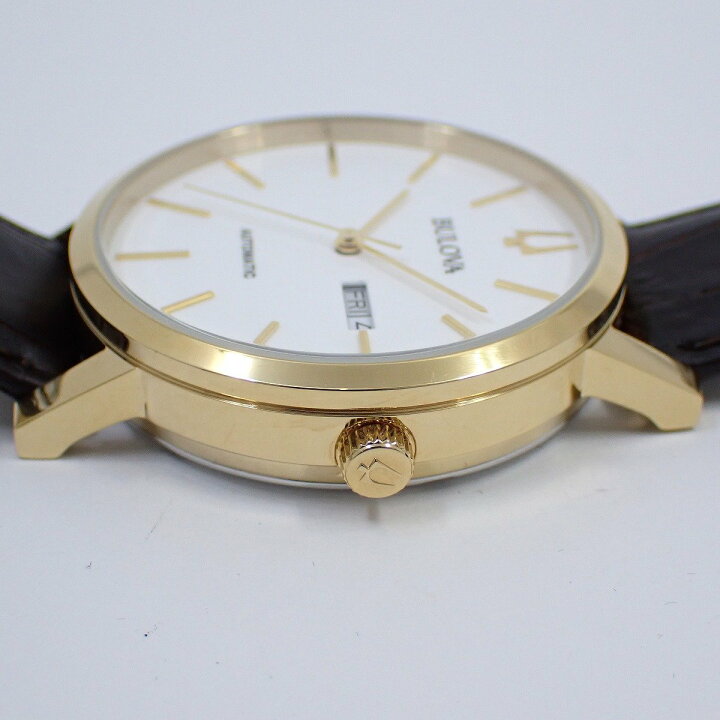 楽天市場】【中古】【美品】BULOVA ブローバ 自動巻き メンズ 腕時計 
